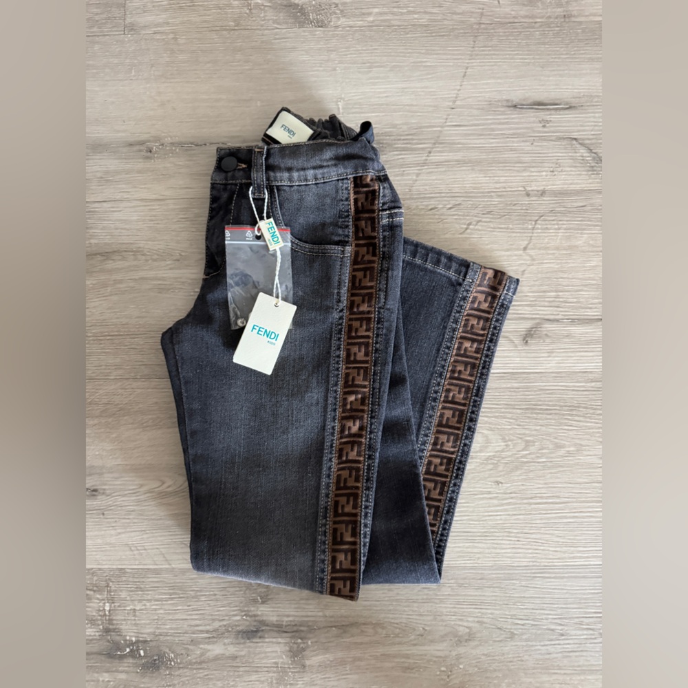 Fendi Black Jeans Premium Denim